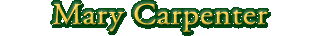 Mary Carpenter